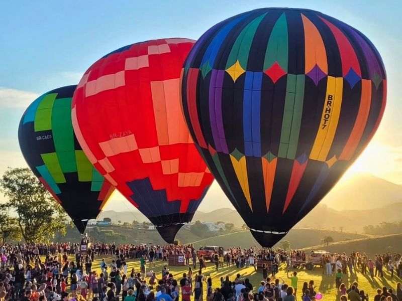 Festival de Balonismo em Cruzeiro